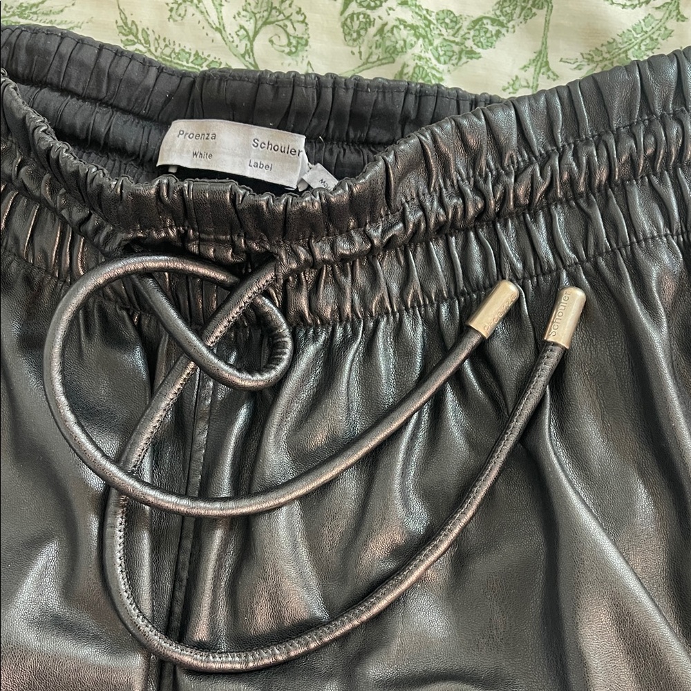 Proenza Schouler Faux Leather Shorts - Picture 2 of 4